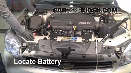 2008 Chevrolet Impala LT 3.5L V6 FlexFuel Battery Replace